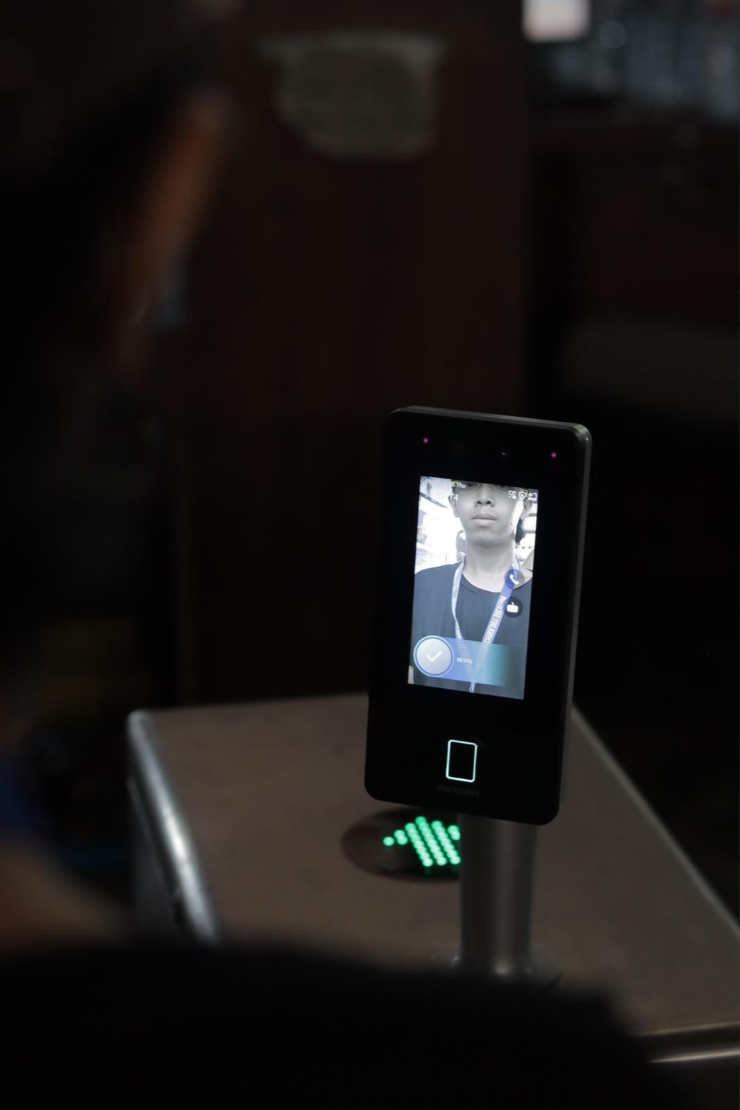 Swing Gate Face Recognition